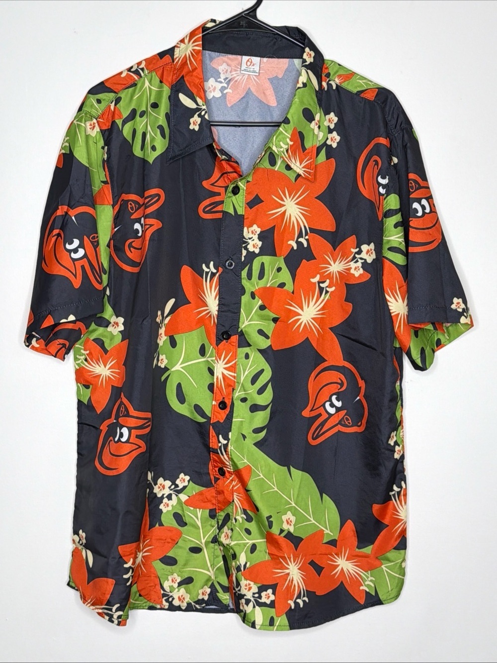 Baltimore Orioles‎ Short Sleeve Multi-color Hawaiian Shirt SGA O’s MLB